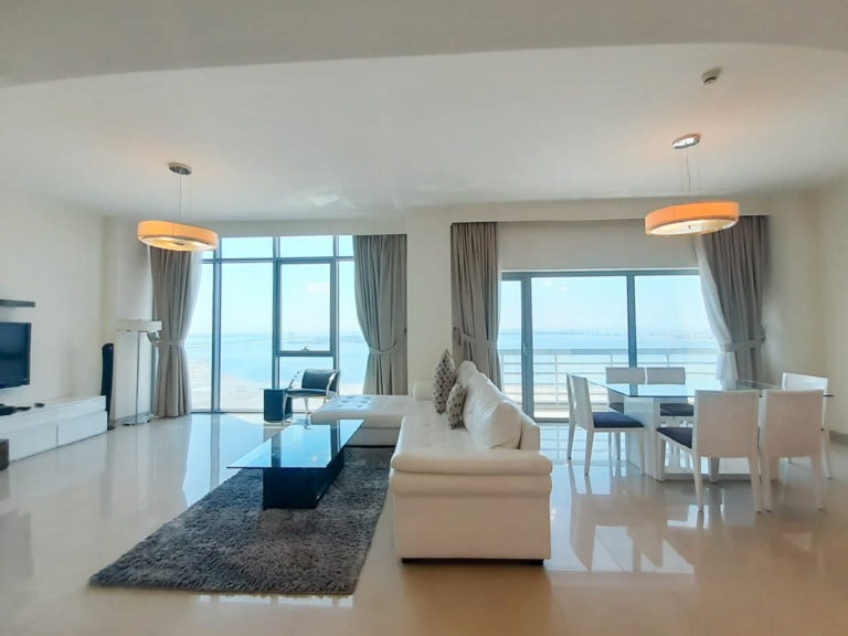 House me Sea View Fully Furnished 2 Bedrooms Apartment for Rent in Al Mahooz