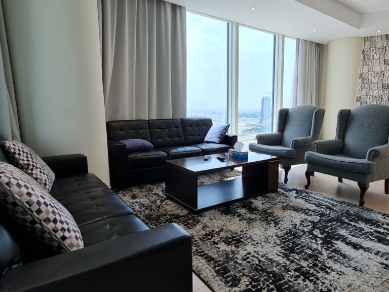 House me Modern Sea View 2 Bedrooms Apartment for Rent in Manama in a Luxury Complex