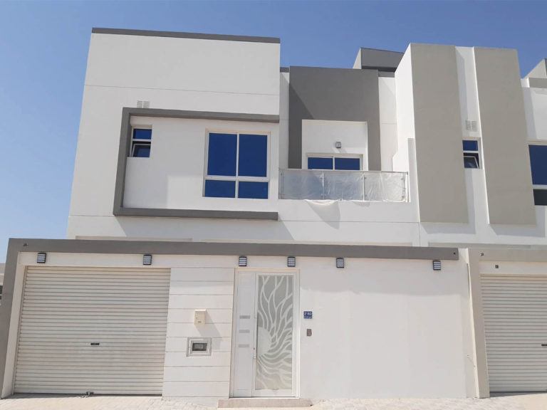 House me Villa for Sale in Al Maqsha Front Door