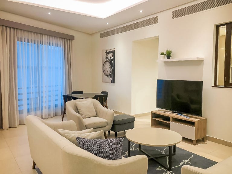 Spacious and Modern 2 Bedrooms Fully Furnished Flat for Rent in Saar With Big Terrace.