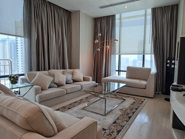 Panoramic View Apartment For Rent In Juffair