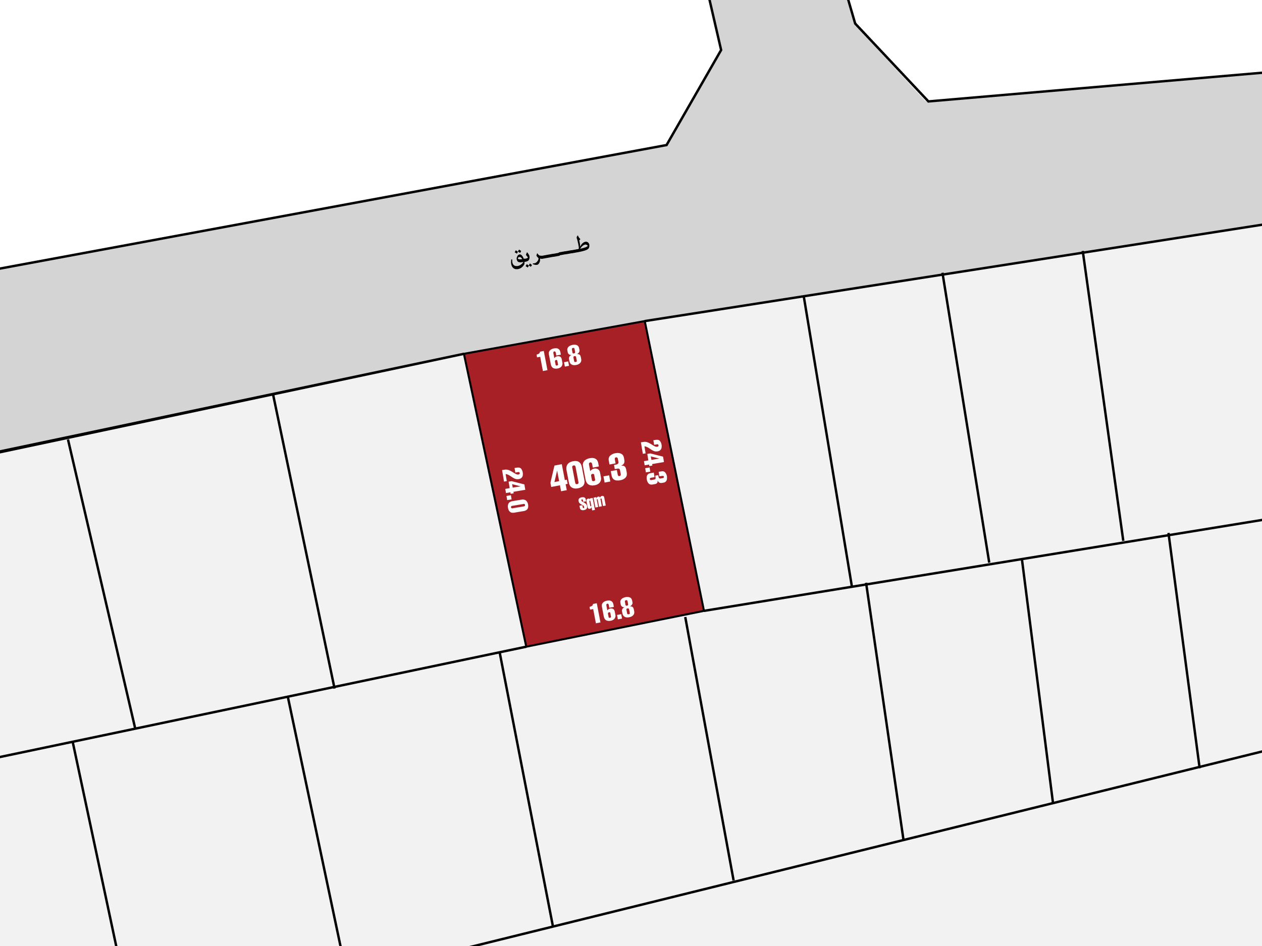 Prime location Land for Sale in Hamala Area