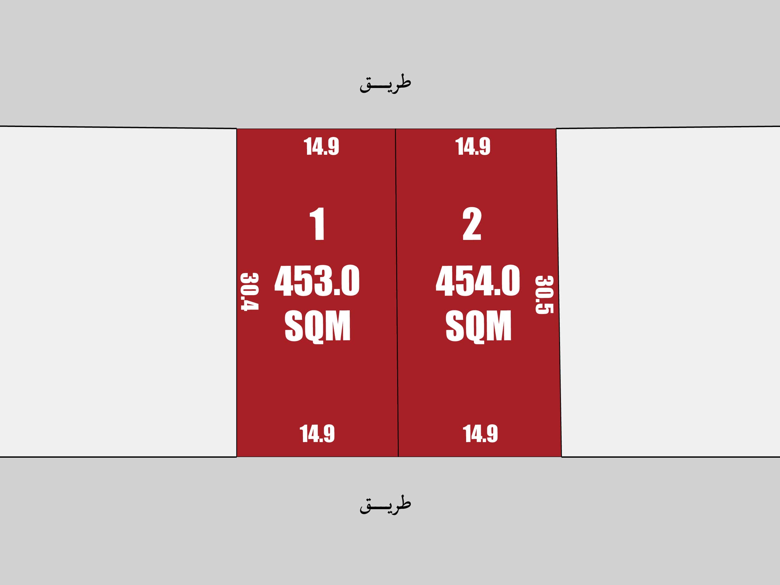 Lands for sale in hamad town