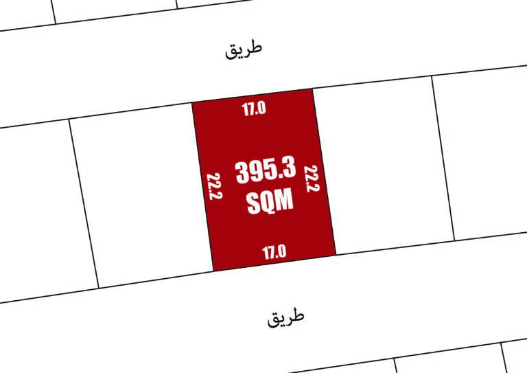 ارض سكنية للبيع في مقابة خلف مدرسة ساينت كريستوفر