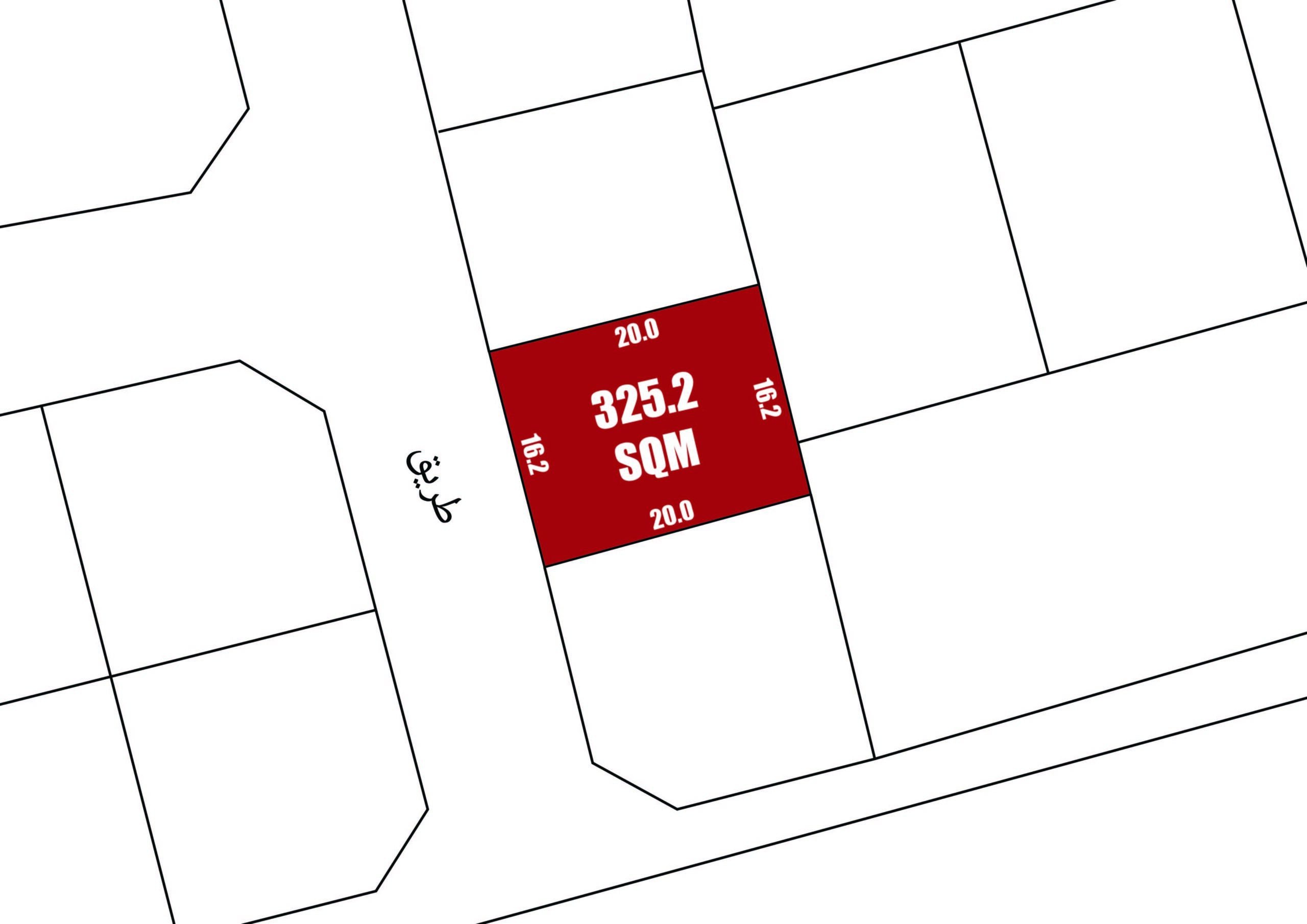 RA Land for Sale in Hamad‎ Town | 325.2 SQM