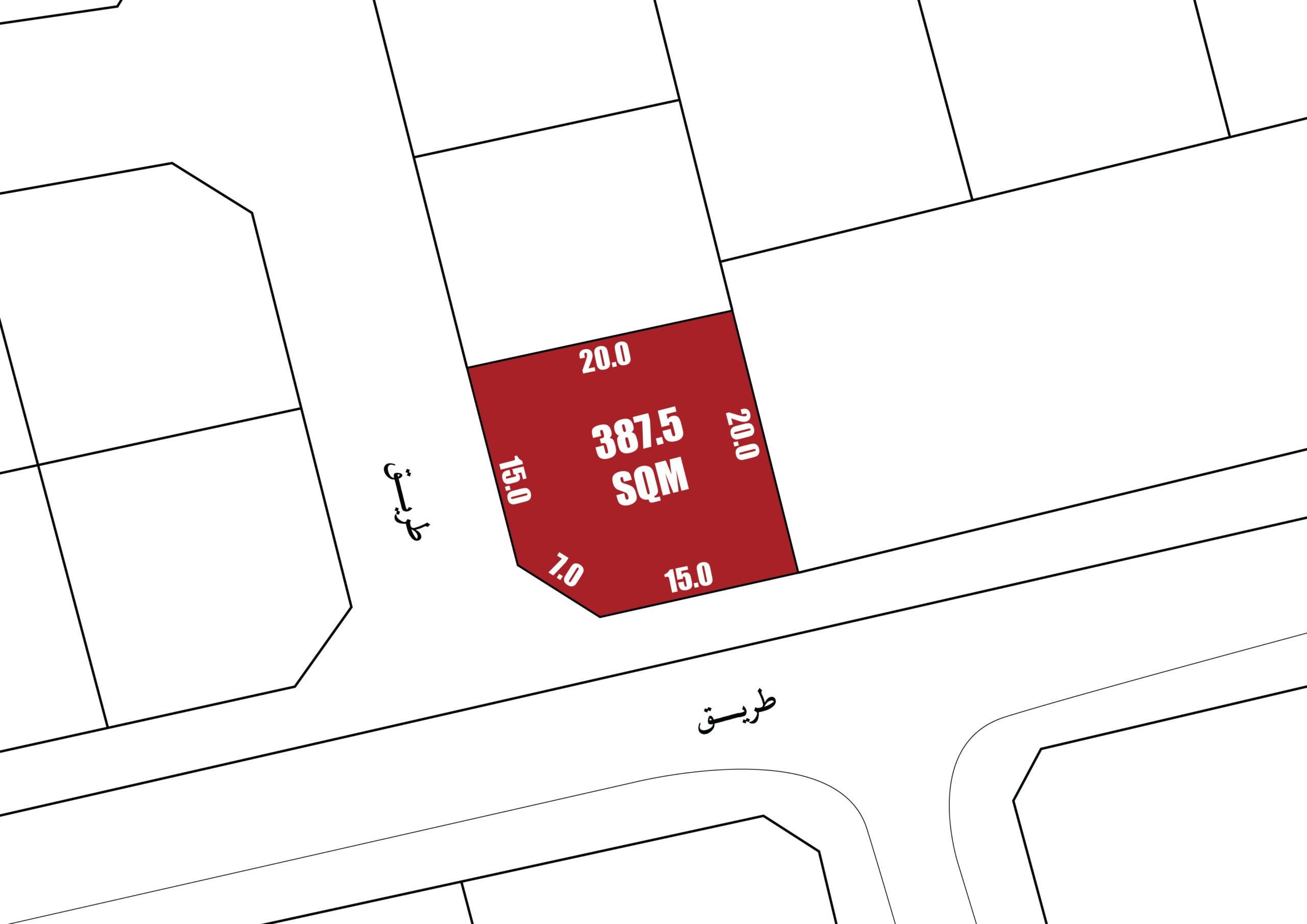 Residential Land for Sale in Hamad Town (Roundabout 2)