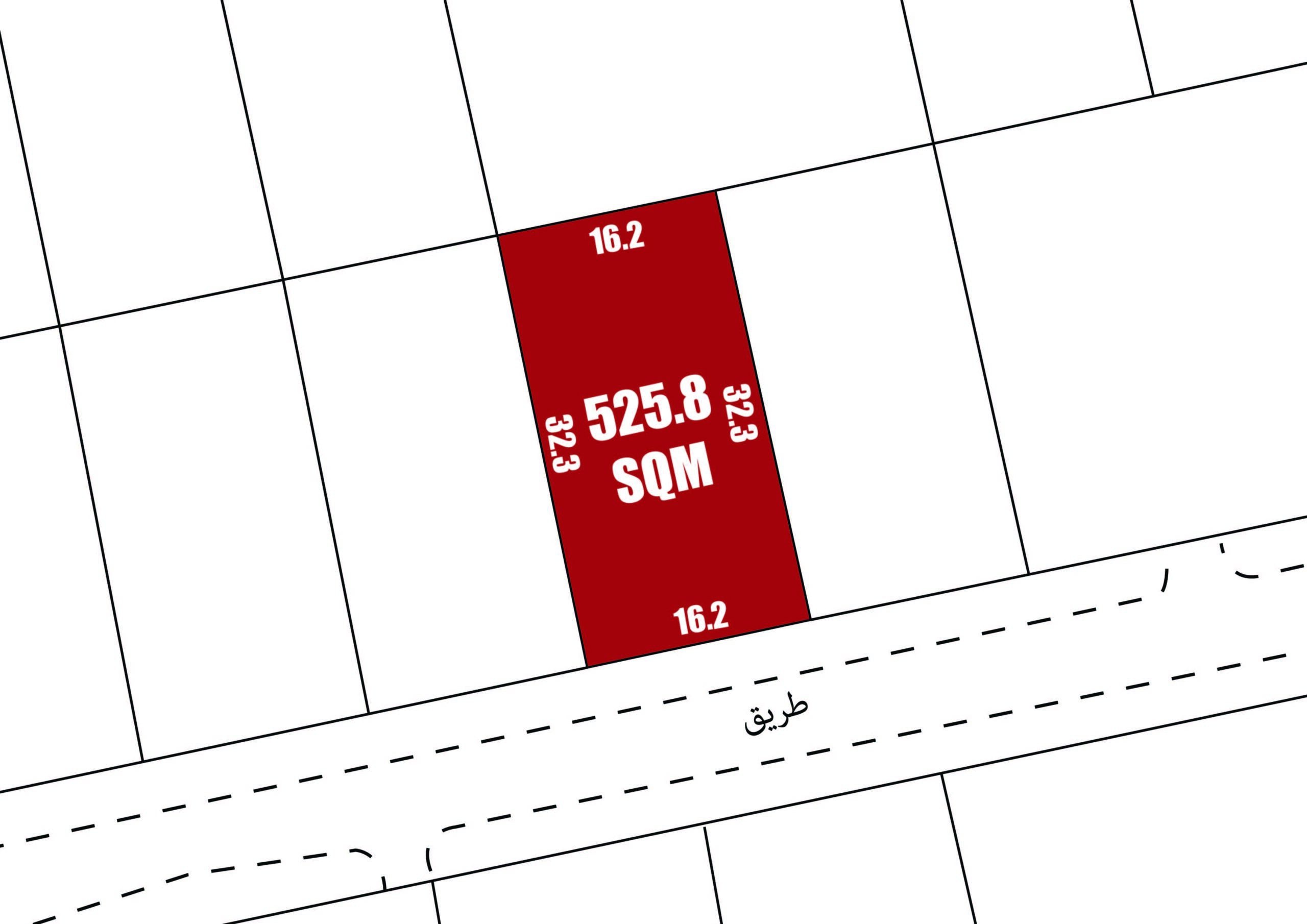 RA Land for Sale in Al Malikiyah | 525.8 SQM