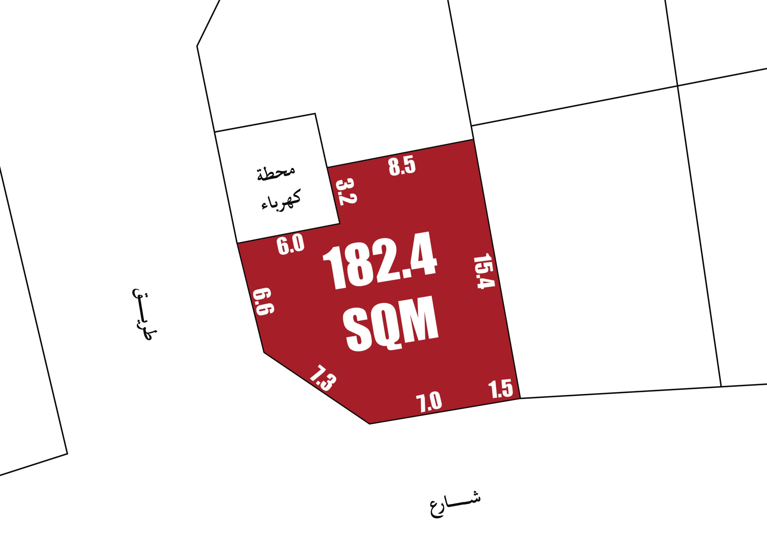 ارض سكنية للبيع في سند | ١٨٢.٤ متر مربع | هاوس مي