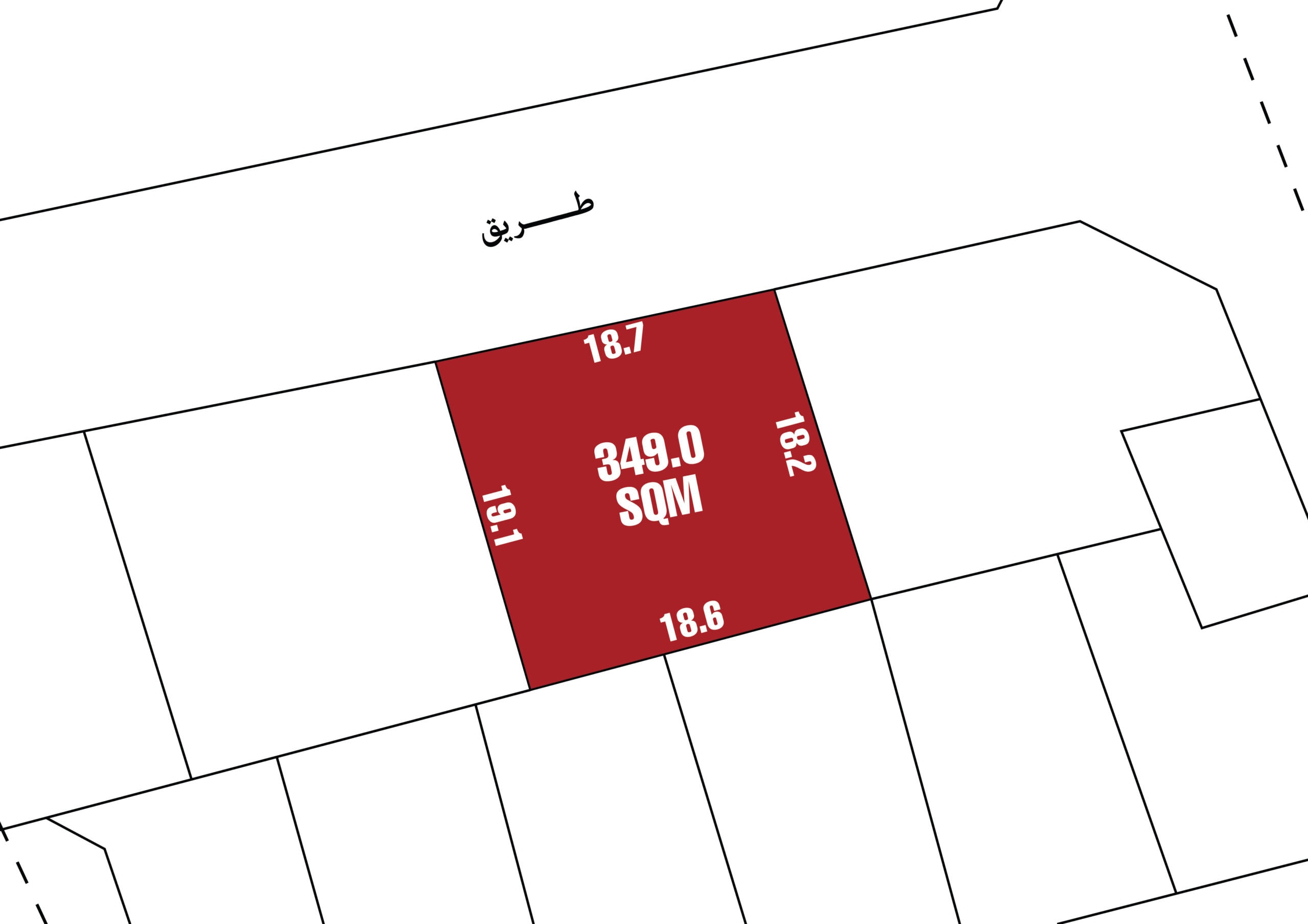 Prime location Land for Sale in Hamala Area
