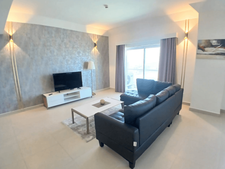 Furnished Flat in Amwaj Islands for Rent | Balcony | Security