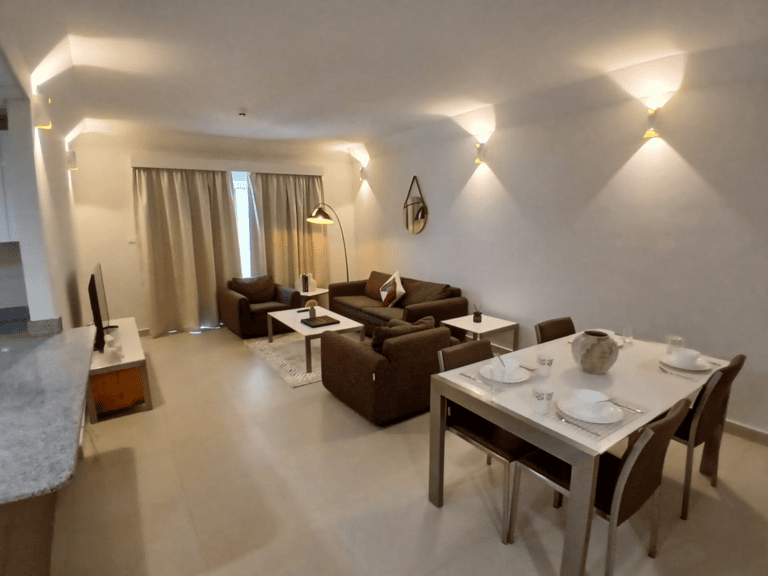 Furnished Apartment for Rent in Amwaj Islands | Balcony | Security