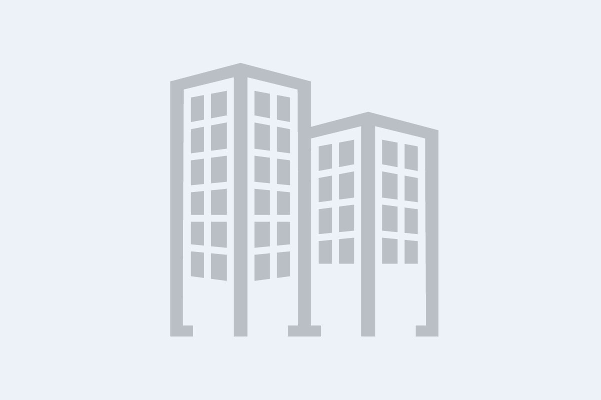 Gray icon of two high-rise buildings with multiple windows, set against a light gray background.