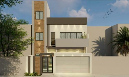 A luxurious modern villa with a garage and stunning sea views is available for sale in Jid Al Haj.