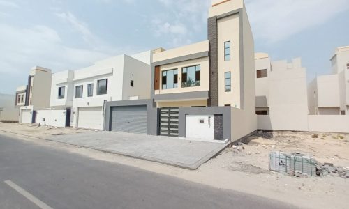 A luxury house for sale in a residential area in Dubai.