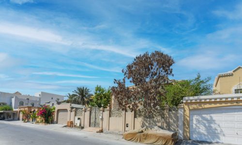 Spacious 4BR Villa for Sale in a blue sky.