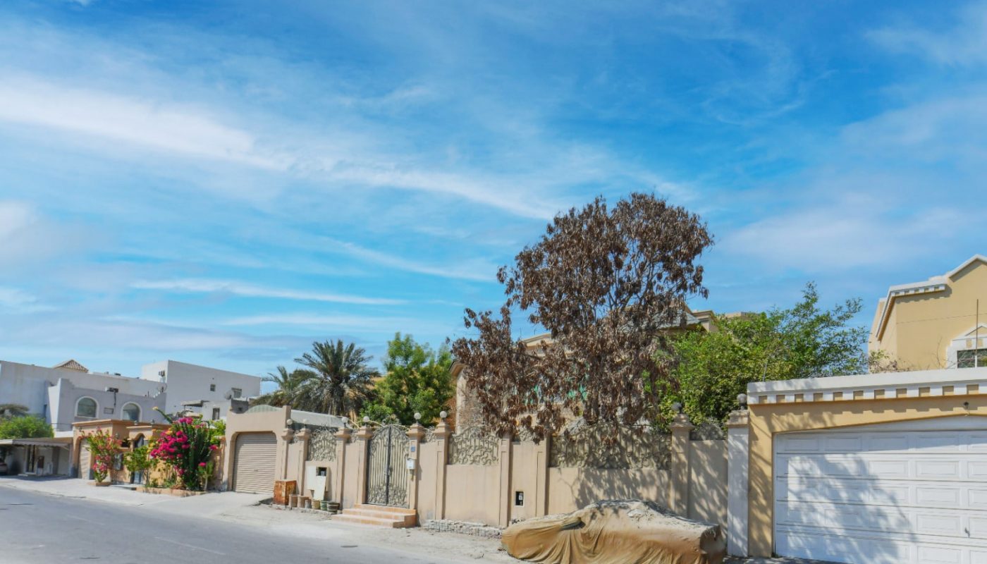 Spacious 4BR Villa for Sale in a blue sky.