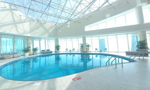 Brand New Luxury Studio with Indoor Swimming Pool in Bahrain Bay.