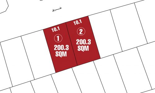 Prime location 2 Lands for Sale in Hamala Area 