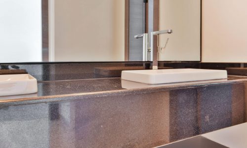 An Auto Draft bathroom with a sink and a mirror.