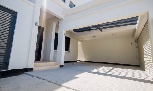 Brand New white house with a garage for Sale in Diyar Al Muharraq.