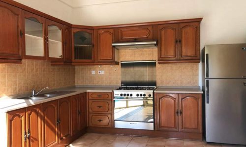 Beautiful 3BR Semi-Furnished Villa with wooden cabinets and stainless steel appliances for Rent in Saar With Private Pool.