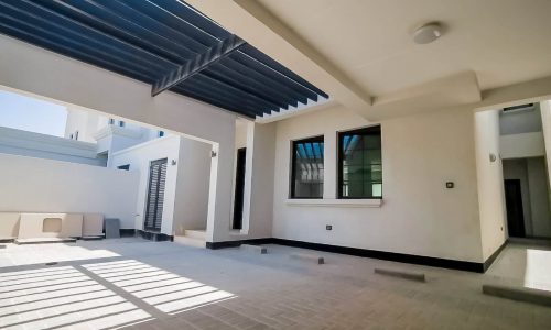 Brand new villa with blue roof for sale in Diyar Al Muharraq.