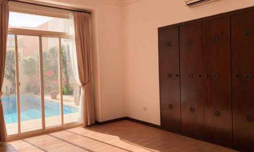 Beautiful 3BR Villa with Private Pool and Wooden Doors.