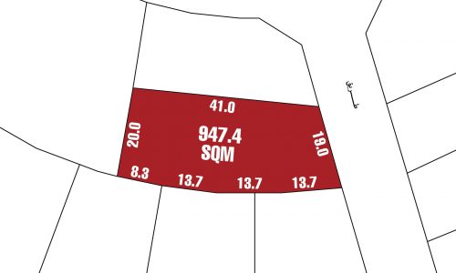 Prime location Land for Sale in Riffa Area | 947.4 SQM