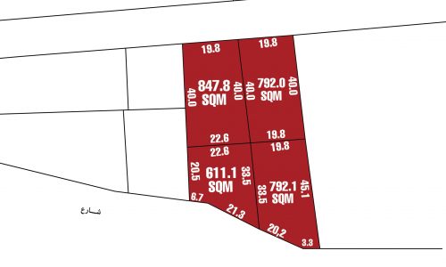 Prime location Lands for Sale in Tubli Area | B3