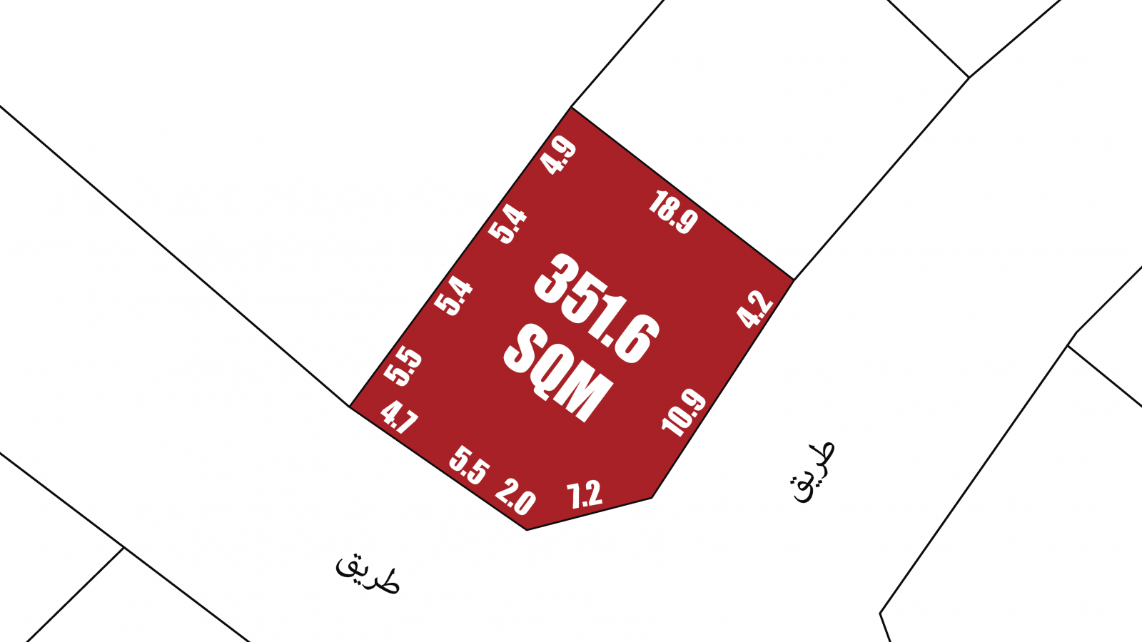 RA Land for Sale in Al Hajar | 351.6 SQM