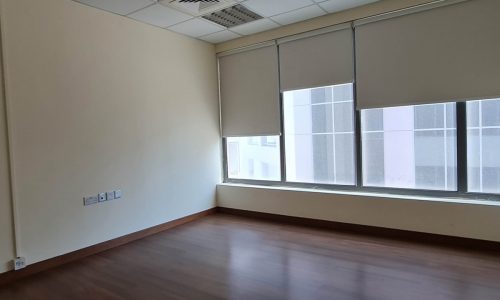 Stunning office spaces with wooden floors and large windows available for rent in Seef.