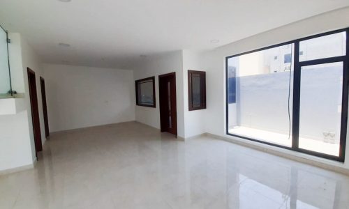 Brand new modern villa for rent with sliding glass doors in Hidd.