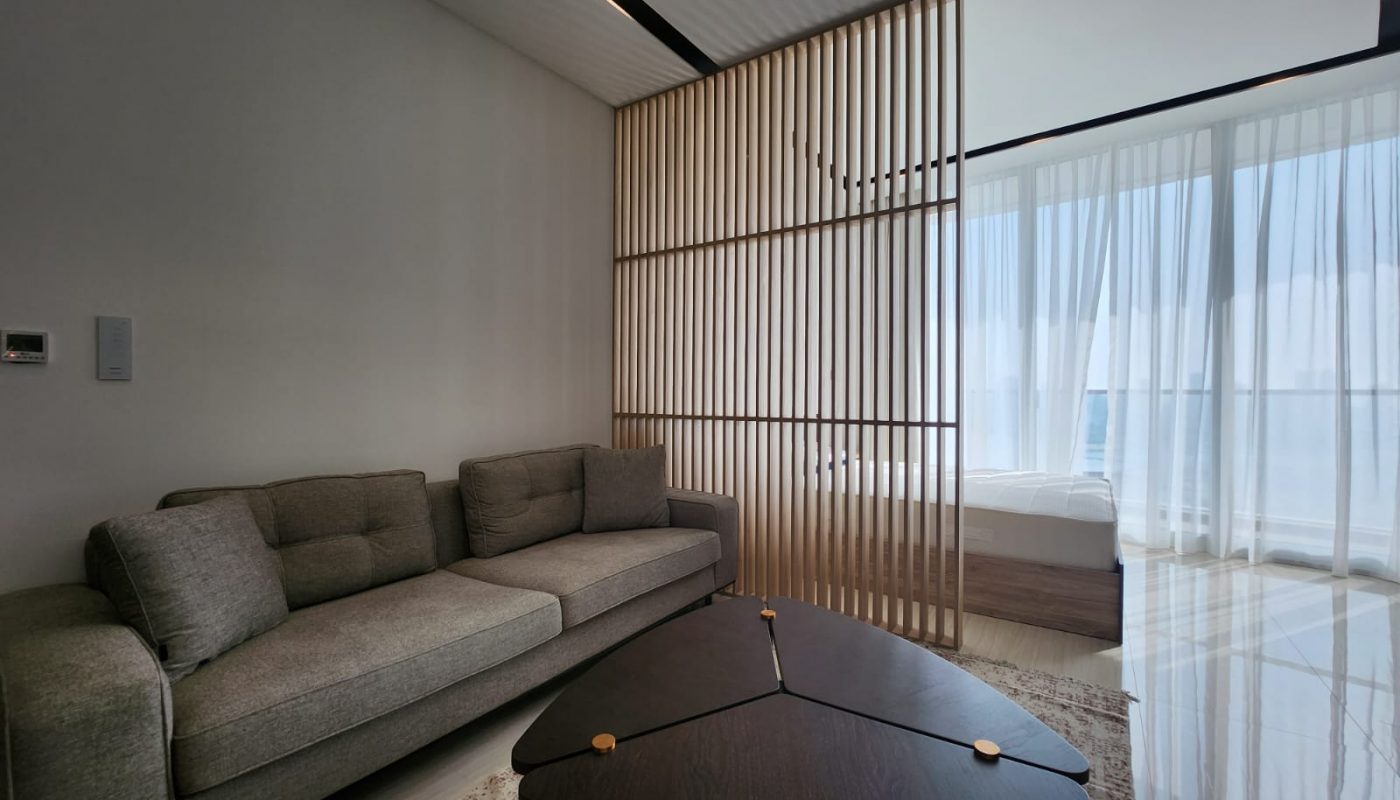 Studio for Rent in Seef | Spiral Orchid Residence