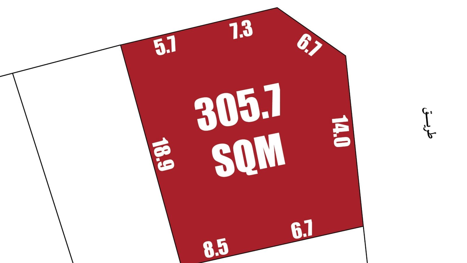 Corner Land for Sale in Hamala