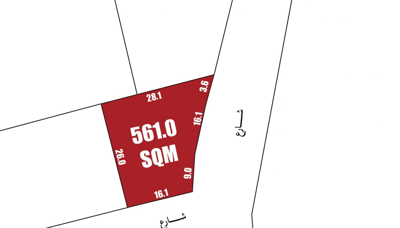 Spacious Land for Sale in Al Malkiya | 561 SQM | House me