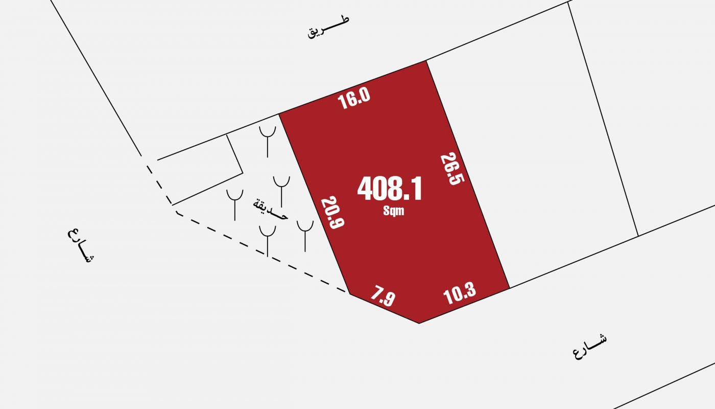 Prime location Land for Sale in Diyar Al Muharraq Area 