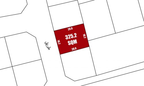 RA Land for Sale in Hamad‎ Town | 325.2 SQM