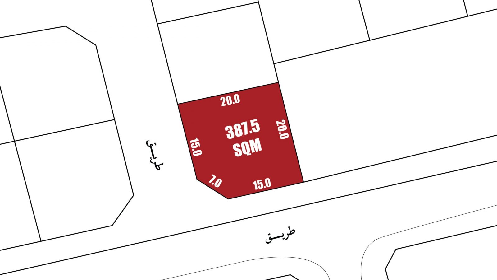 Residential Land for Sale in Hamad Town (Roundabout 2)
