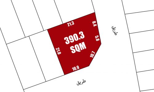 RHA Land for Sale in Hamala | 390.3 SQM