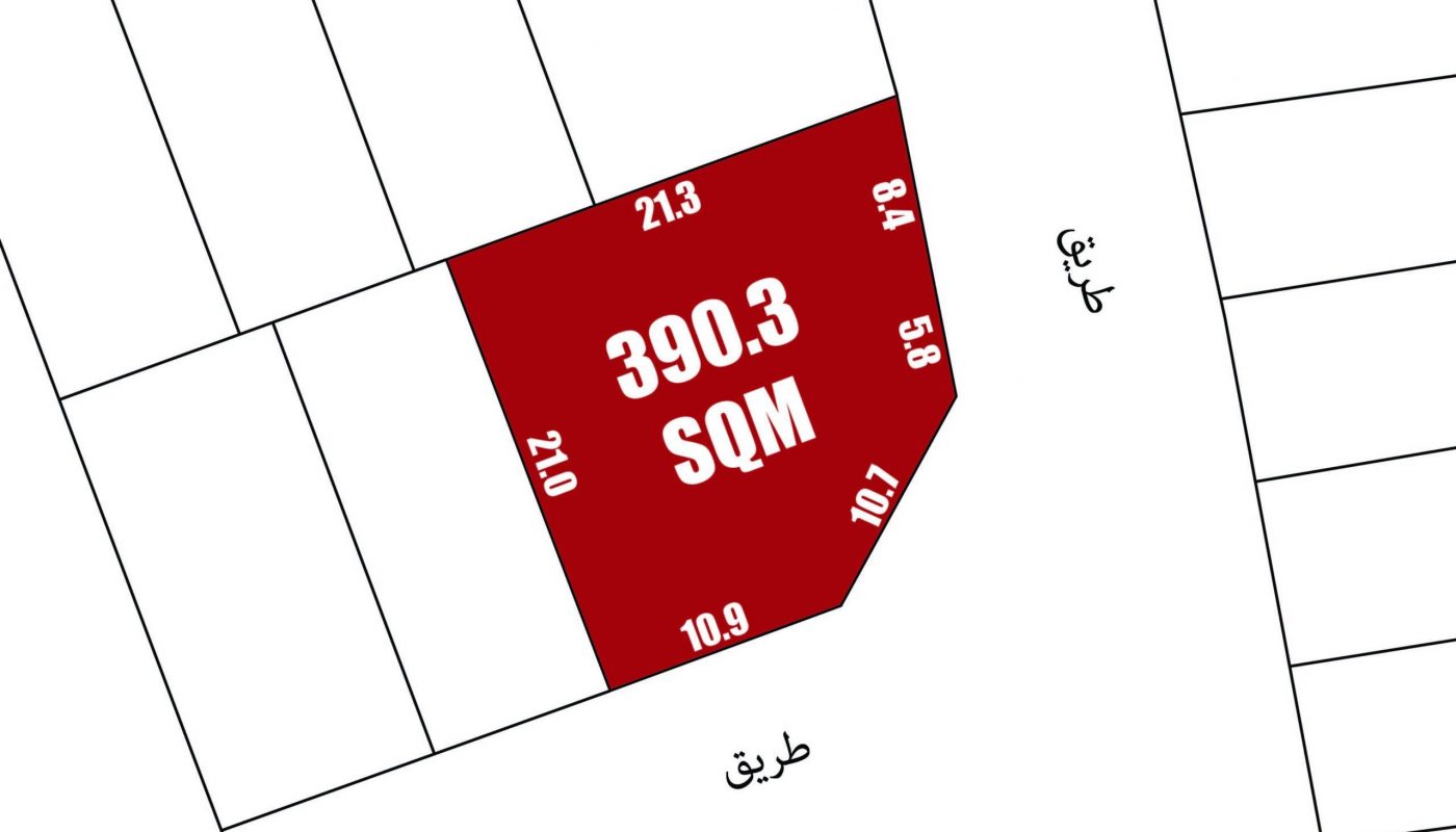 RHA Land for Sale in Hamala | 390.3 SQM