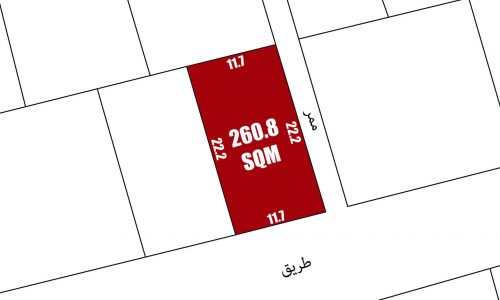 SP Land for Sale in Damistan | 260.8 SQM