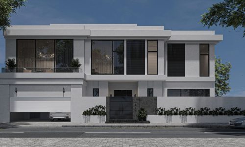 An Exceptional 5BR Villa with 3d rendering in Saraya 1.