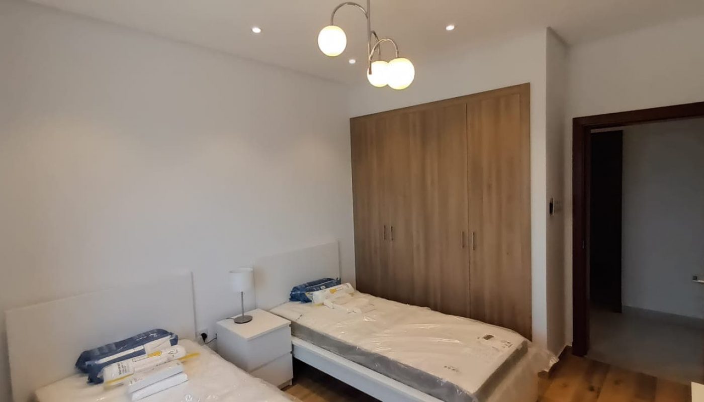 Brand New 3BR Apartment with wooden floors for Rent in Al Janabiyah.