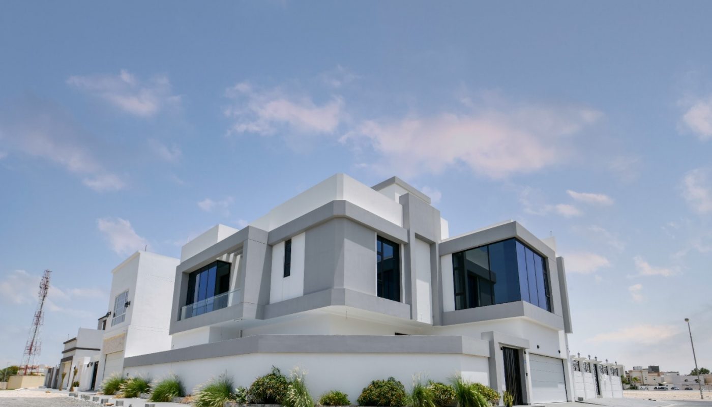 A modern desert villa for sale in Janabiyah is now available.