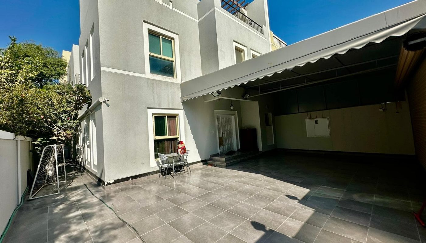 A luxury private villa with a patio and a roof available for rent.