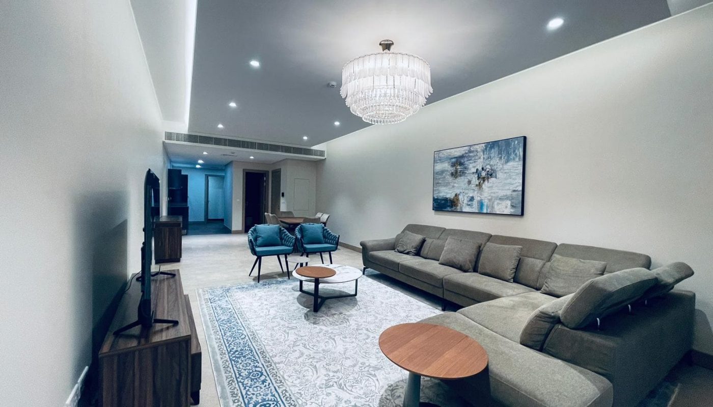 A cozy living room with a comfortable couch and a stylish coffee table.